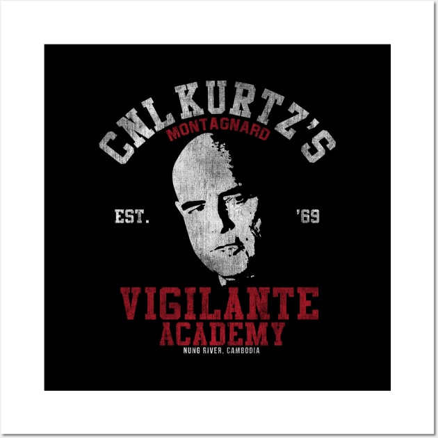 Colonel Kurtz Vigilante Academy Apocalypse Now Wall Art by Rebus28